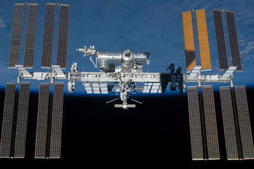 International Space Station Current Configuration. Photo Courtesty: NASA International Space Station Current Configuration. Photo Courtesty: NASA