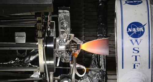 One of three Reaction Control System engines for Boeing's CST-100 Starliner recently completed hot-fire testing at NASA's White Sands Test Facility in New Mexico