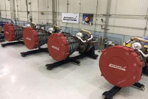 June 28, 2019 - Aerojet Rocketdyne delivered four RS-25 engines for integration with NASA’s Space Launch System core stage from its facility at NASA’s Stennis Space Center to NASA’s Michoud Assembly Facility