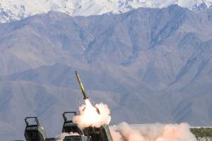 Aerojet Rocketdyne is the only company that produces both composite-case and steel-case solid rocket motors for the GMLRS. (Photo credit: U.S. Army)