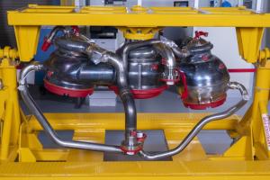 The 1st RS-25 powerhead produced by AR in over a decade shipped from AR’s Los Angeles site & arrived at AR’s facility at NASA’s Stennis Space Center near Bay St. Louis, Mississippi on Oct. 25. The powerhead serves as the structural backbone to the RS-25.